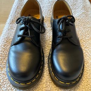 Women’s black Dr. Martins. Worn once for 30 minutes. Bran new